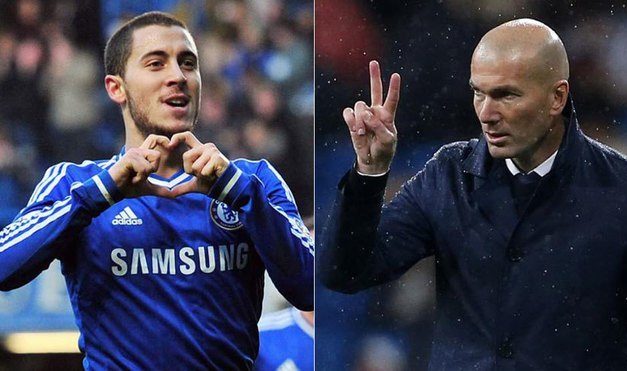 Hazard le rend bien à Zizou !