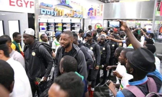 CAN 2019 : Les Lions sont arrivés au Caire