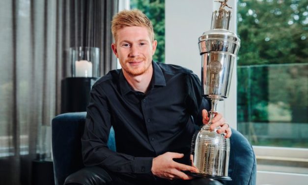 ANGLETERRE - De Bruyne élu meilleur joueur de la saison