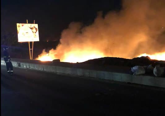 INCENDIE AU TECHNOPOLE - Les pompiers ont mis 5 heures pour maîtriser le feu