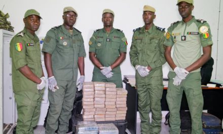 LUTTE CONTRE LE TRAFIC DE DROGUE - La douane de Koumpentoum met la main sur 264 kg de cocaïne