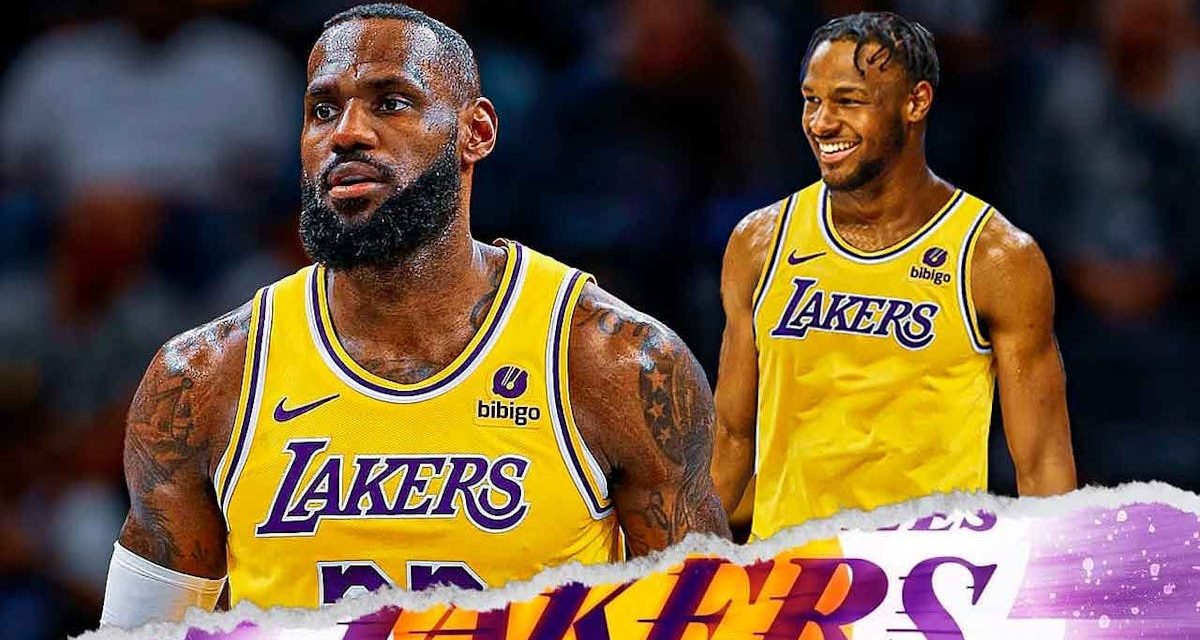 NBA - Bronny James, fils de LeBron, drafté par les Lakers