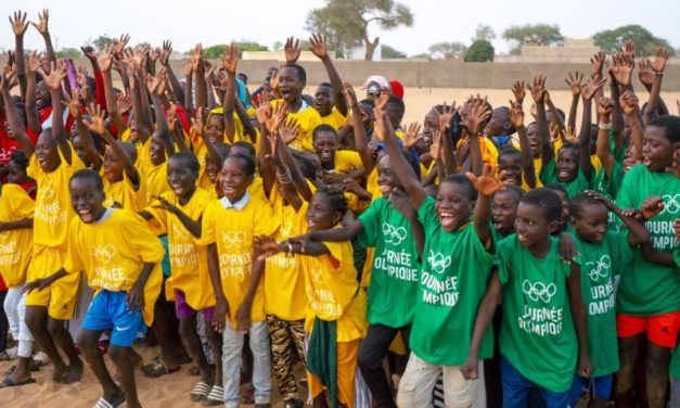 JOURNÉE OLYMPIQUE - 300 enfants réunis au stade Ngalandou Diouf