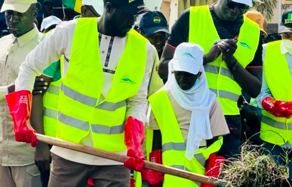 JOURNEE NATIONALE DU NETTOIEMENT - Bassirou Diomaye Faye lance officiellement la première édition