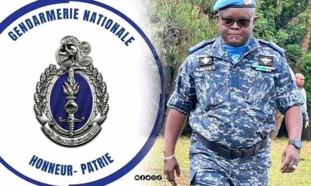 NOUVEAU COMMANDANT DE LA GENDARMERIE TERRITORIALE – Qui est le Général Bèye ?