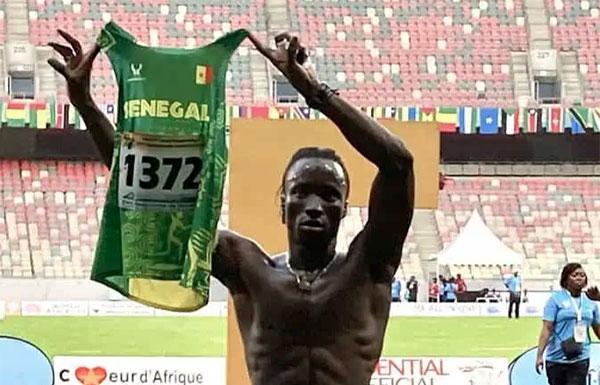 ATHLÉTISME - Louis François Mendy sacré champion d’Afrique du 110 mètres haies