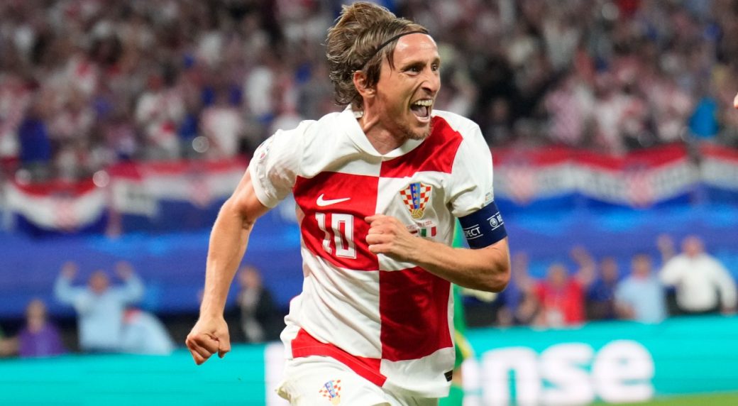 CROATIE - Modric, le buteur le plus âgé de l'Euro !