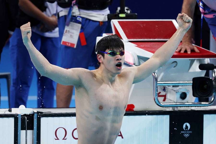 JO 2024/NATATION - Champion olympique, Pan Zhanle écrase le record du monde