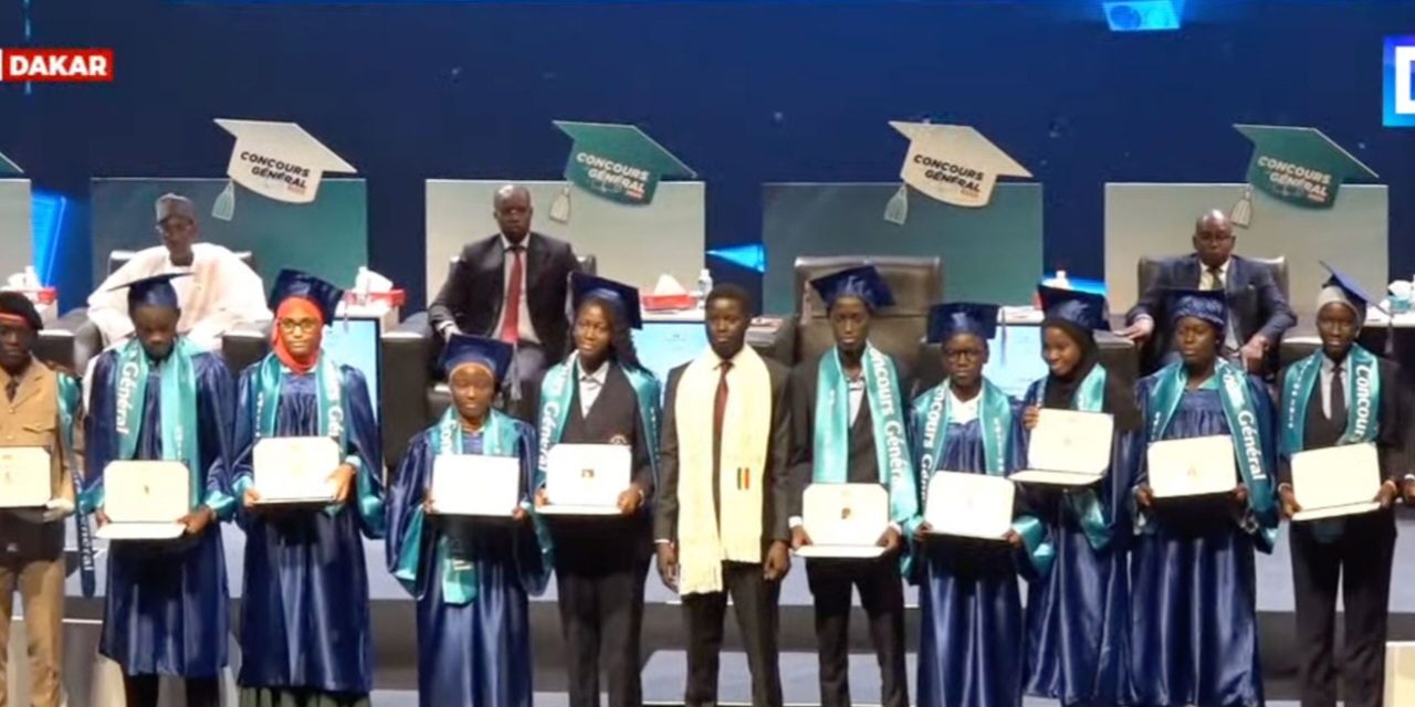 CONCOURS GÉNÉRAL 2024 - Ahmadou Bachir Traoré et Zeinab Diène Samb, sacrés meilleurs élèves en classe de Terminale et de Première