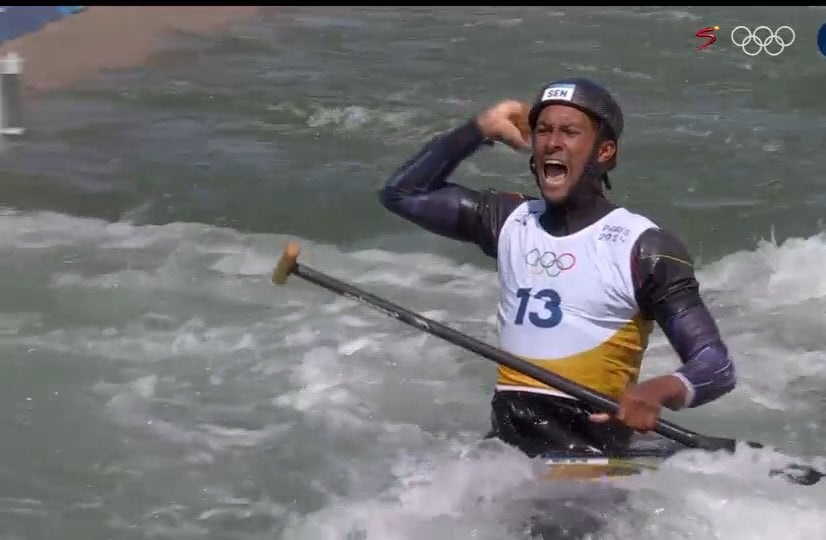 JO 2024/CANOË SLALOM - Le Sénégalais Yves Bourhis qualifié en finale