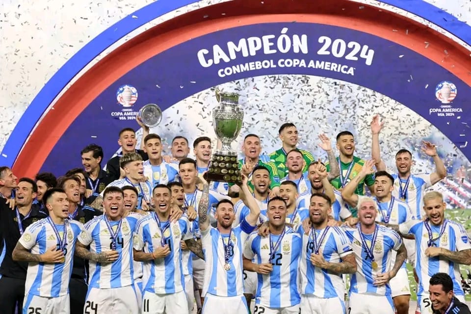 COPA AMERICA - Le triplé historique de l'Argentine