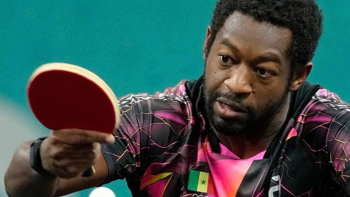 JO PARIS 2024 -  Ibrahima Diaw s’arrête en 32e de finale du tournoi de tennis de table