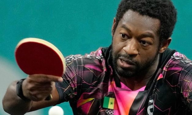 JO PARIS 2024 -  Ibrahima Diaw s’arrête en 32e de finale du tournoi de tennis de table