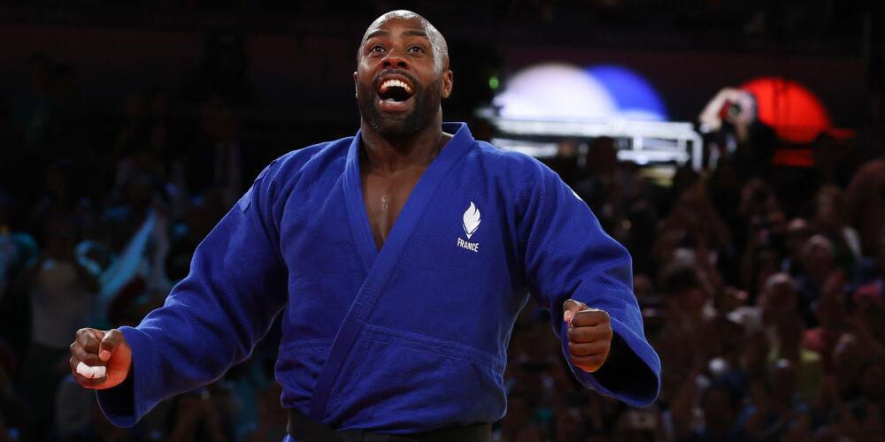 JO 2024/JUDO - Teddy Riner réussit la passe de 3