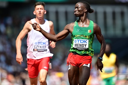 JO 2024/100 M HAIES - Louis François Mendy remporte sa série et décroche les demi-finales