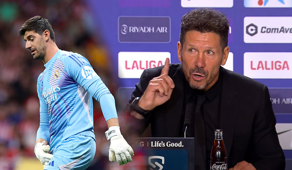 LIGA - Simeone demande des sanctions contre Courtois