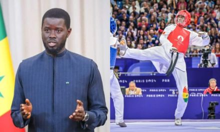 JEUX PARALYMPIQUES - Bassirou Diomaye Faye félicite le taekwondoïste Idrissa Keïta