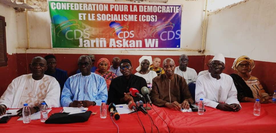 CONFÉRENCE DES LEADERS CDS - Le gouvernement de Diomaye jugé "incapable" et "dangereux"