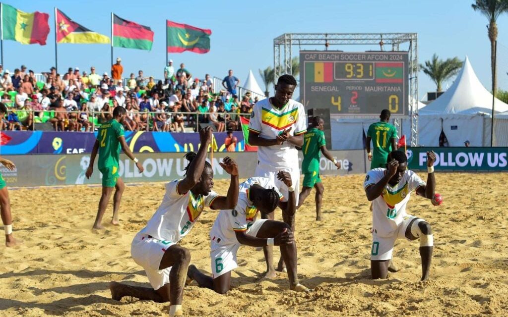 CAN BEACH SOCCER - Le Sénégal lamine la Mauritanie et décroche une 8è étoile