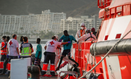 ESPAGNE - Une pirogue avec 231 personnes migrants venus du Sénégal débarque à Gran Canaria