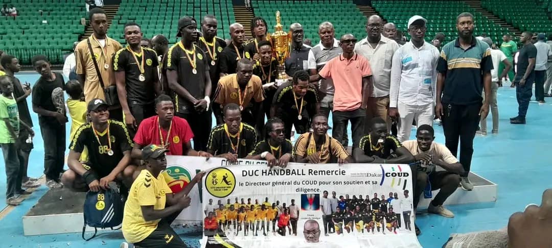 HANDBALL/COUPE DU SÉNÉGAL - Le DUC domine l’USC Rail (26-25) et conserve son titre