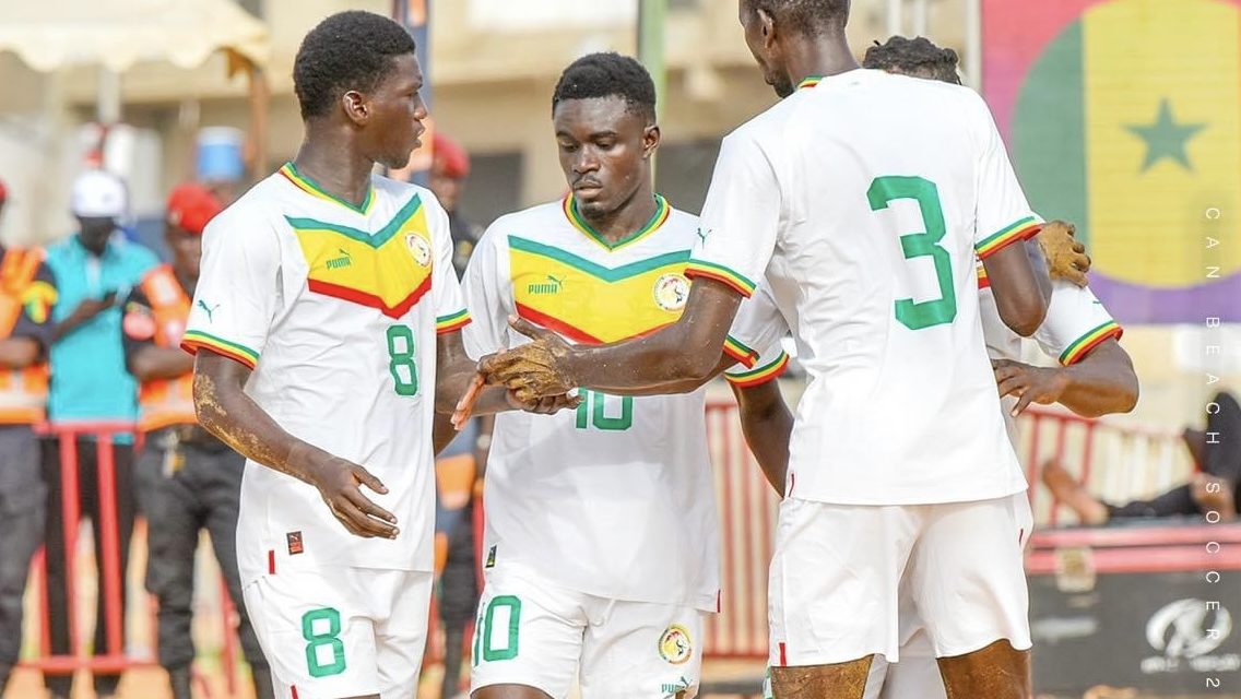 CAN BEACH SOCCER - Le Sénégal surclasse le Mozambique et retrouve les demi-finales