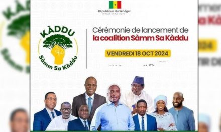 LANCEMENT DE COALITION - "Samm Sa Kaddu" en ordre de bataille