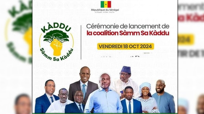 LANCEMENT DE COALITION - "Samm Sa Kaddu" en ordre de bataille