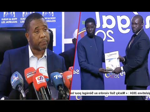 EN CONFÉRENCE DE PRESSE, LUNDI - Bougane démonte le Projet de Sonko