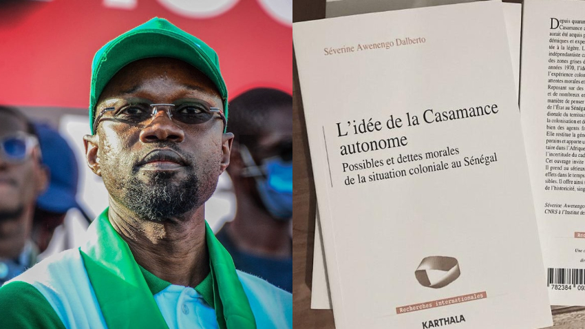 OUSMANE SONKO - " Si cette Française veut écrire, elle n’a qu’à aller écrire sur la Corse..."