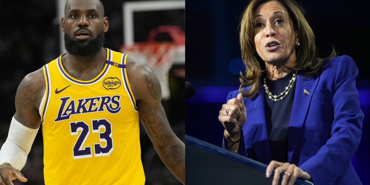 ÉTATS-UNIS - LeBron James appelle à voter pour Kamala Harris et dénonce le racisme de Trump