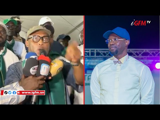 BARTHÉLÉMY DIAS À OUSMANE SONKO - « Je t’ai appris des choses et tu veux me vilipender »