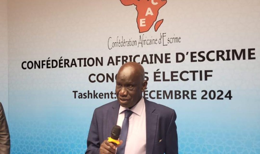 CONFÉDÉRATION AFRICAINE D'ESCRIME - Mbagnick Ndiaye réélu pour un 4è mandat