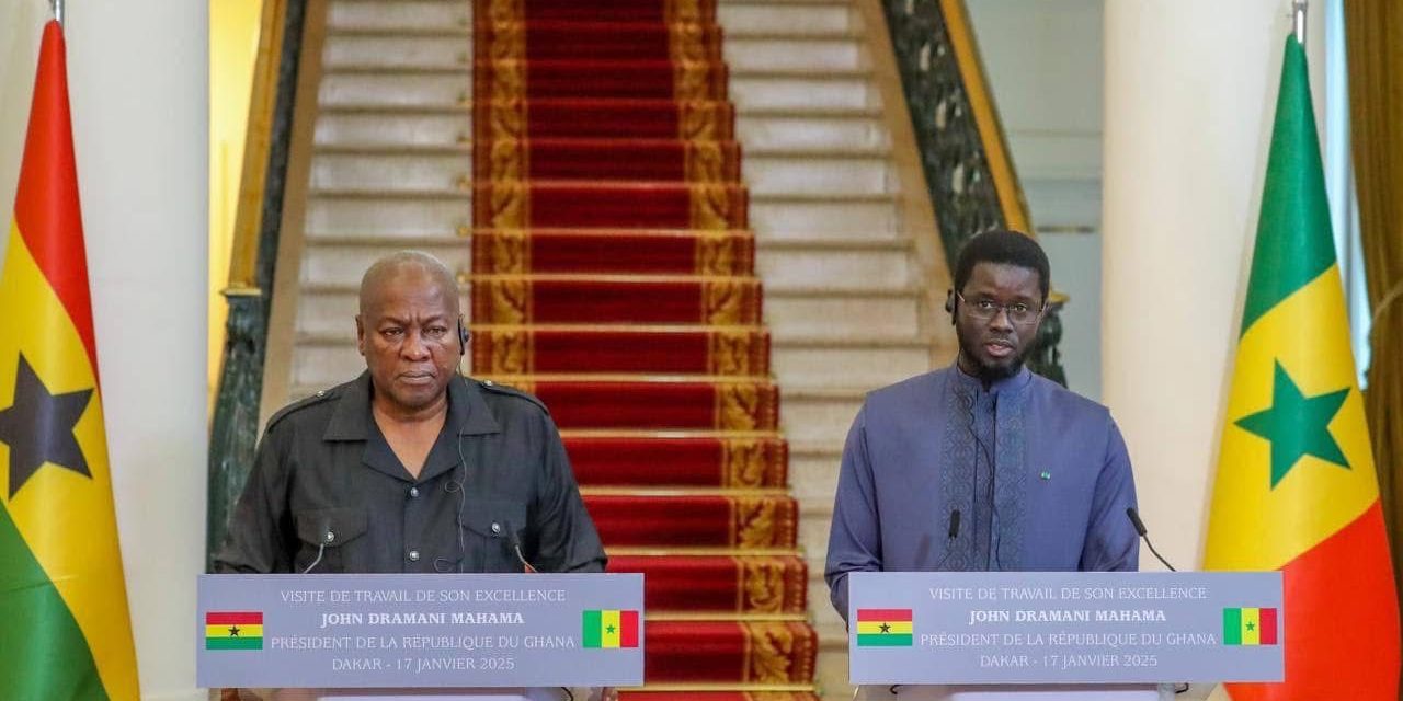 VSITE OFFICIELLE - John Dramani Mahama au Sénégal