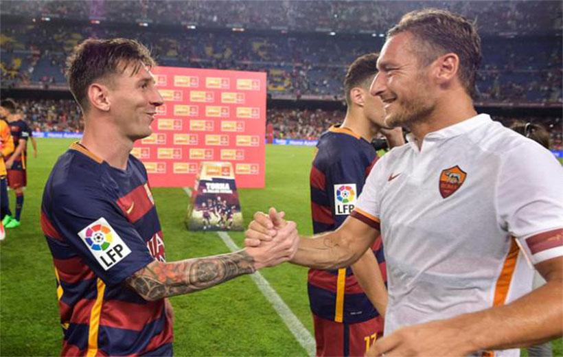 TOTTI - "A la Roma, Messi n'aurait pas gagné 8 Ballons d'or"